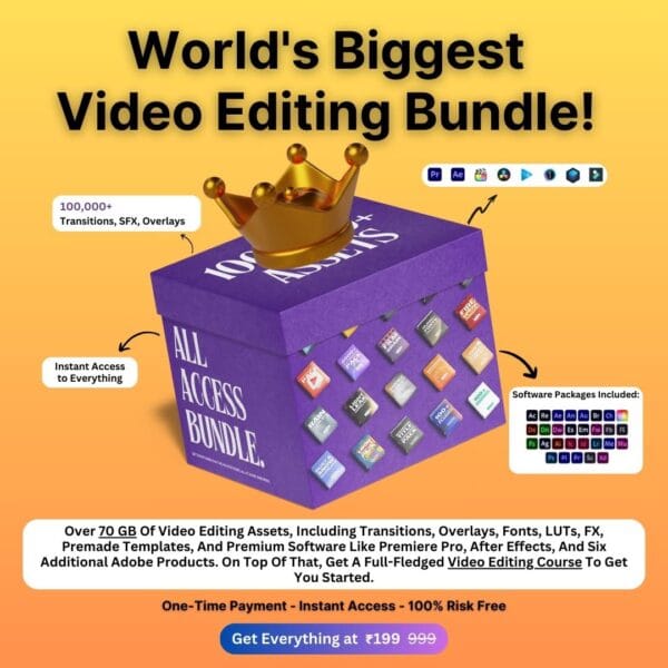 World's Biggest Video Editing Bundle!!