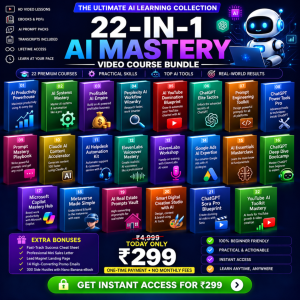 22-in-1 AI Video Mastery Course 🔥